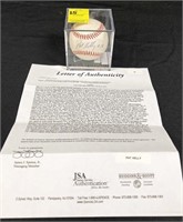 Pat Kelly Baseball Autographed w/