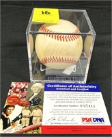 Dominique Wilkins Baseball Autographed w/