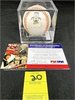 Cal Ripken, Jr. Baseball Autographed w/