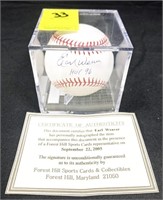Earl Weaver Baseball Autographed w/