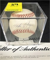 Mike Flanagan Baseball Autographed w/