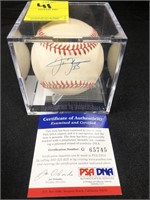 Frank Thomas Baseball Autographed w/