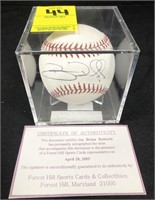 Brian Roberts Baseball Autographed w/