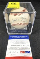 Gaylord Perry Baseball Autographed w/