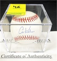 Al Kaline Baseball Autographed w/