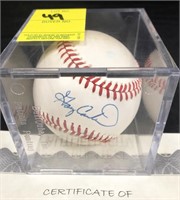 Gary Carter Baseball Autographed w/