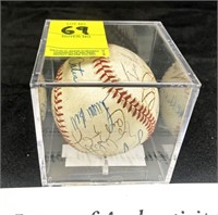 1991 Baltimore Orioles Team Baseball Signed
