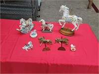Carousel Horse Figures