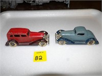 2-Tootsie Toy cars