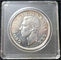 1952 CANADA SILVER DOLLAR