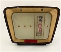 VINTAGE CLOCK IN FORM OF A TV