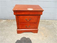 Two Drawer Night Stand 16x24x27"