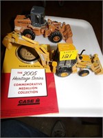 Case Medallion & 2 Construction Toys