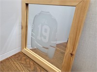 Lupal Hockey Jersey Frosted Mirror 13 3/4x13 3/4in