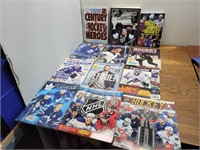 Various Hockey Books - Magazines