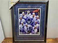 Toronto Maple Leafs + Tie Domi Autograph Framed