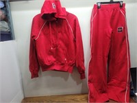 True North Ladies Red Track Suit Size S