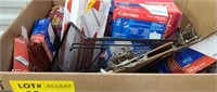 Box lot of miscellaneous office supplies