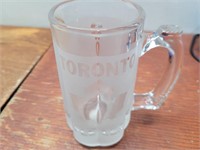 Toronto Maple Leafs Clear Glass Beer