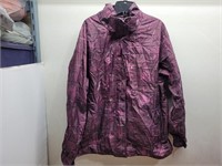 Urban Rag Ladies Purple Plaid Jacket Size L