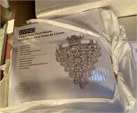 (2) CHANDELIERS NEW IN BOX