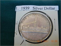 1939 Silver Dollar