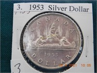 1953 Silver Dollar