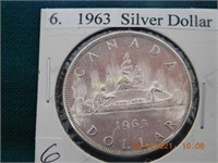 1963 Silver Dollar