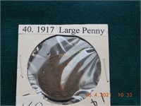 1917  Large Penny