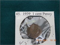 1939  1 cent Penny