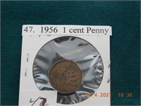 1956  1 cent Penny