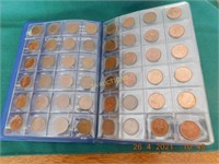 1960 – 2012  Canadian 1 cent coins (52)