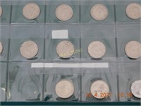 1937 – 2005  5 cent coins (13)