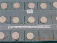 1967 -  1967  5 cent coins, Centennial  year (13)