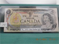 1973  One Dollar bill