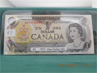 1973  One Dollar bill
