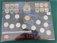 1992  Canada 125th coin set