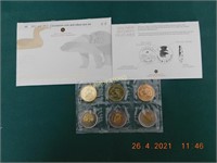 2011 and 2012  Circulation coin and token test set