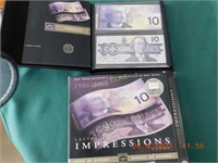2001  Lasting Impressions $10.00 Bills