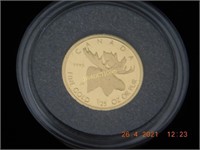 2004  1/25th ounce gold coin
