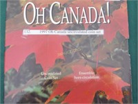 1997 Oh Canada uncirculated coin set