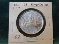 1951 Silver Dollar