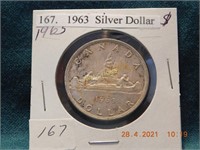 1963 Silver Dollar