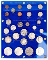Coin Coins Of The 20th Century - Display Case