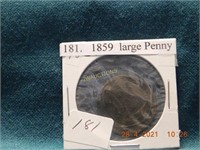 1859  large Penny