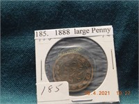 1888  large Penny