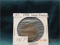 1908  large Penny