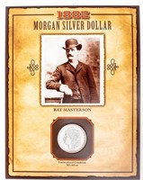 Coin 1882-P Morgan Silver Dollar Unc - Masterson