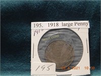 1918  large Penny