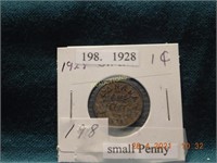 1928  Small Penny